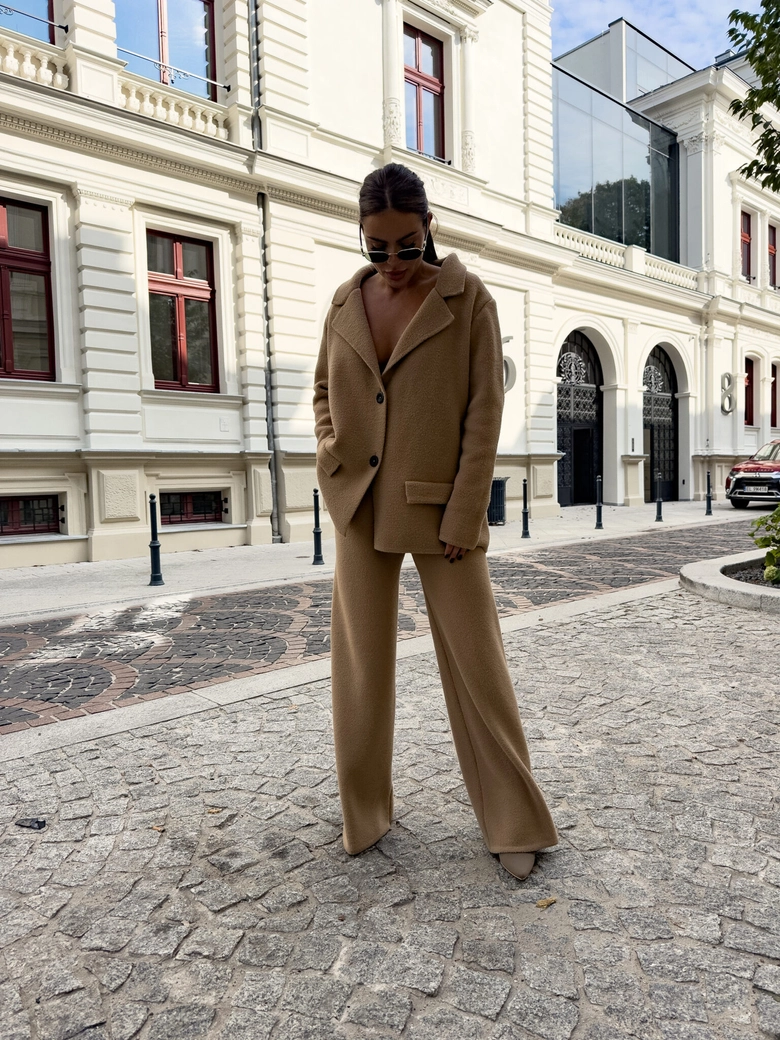 Komplet MARTINEZ – ciemny beż N17402