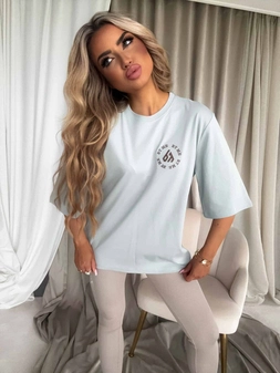 T-SHIRT PREMIUM - szałwiowy