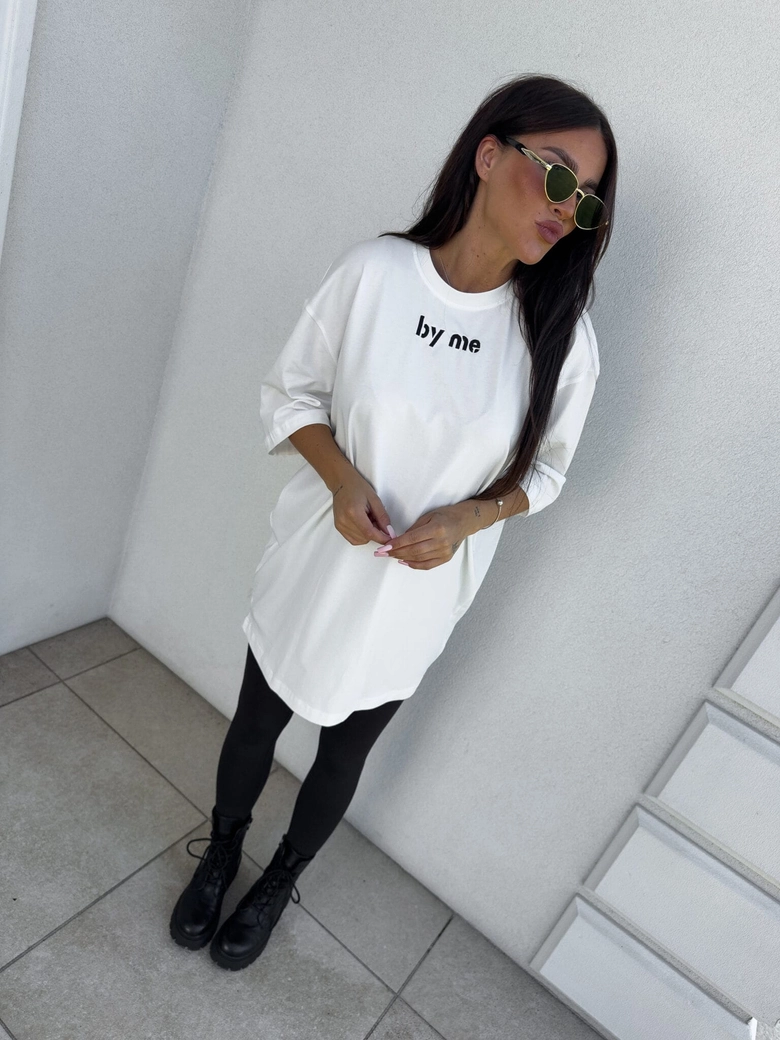 T-shirt LONG - ecru