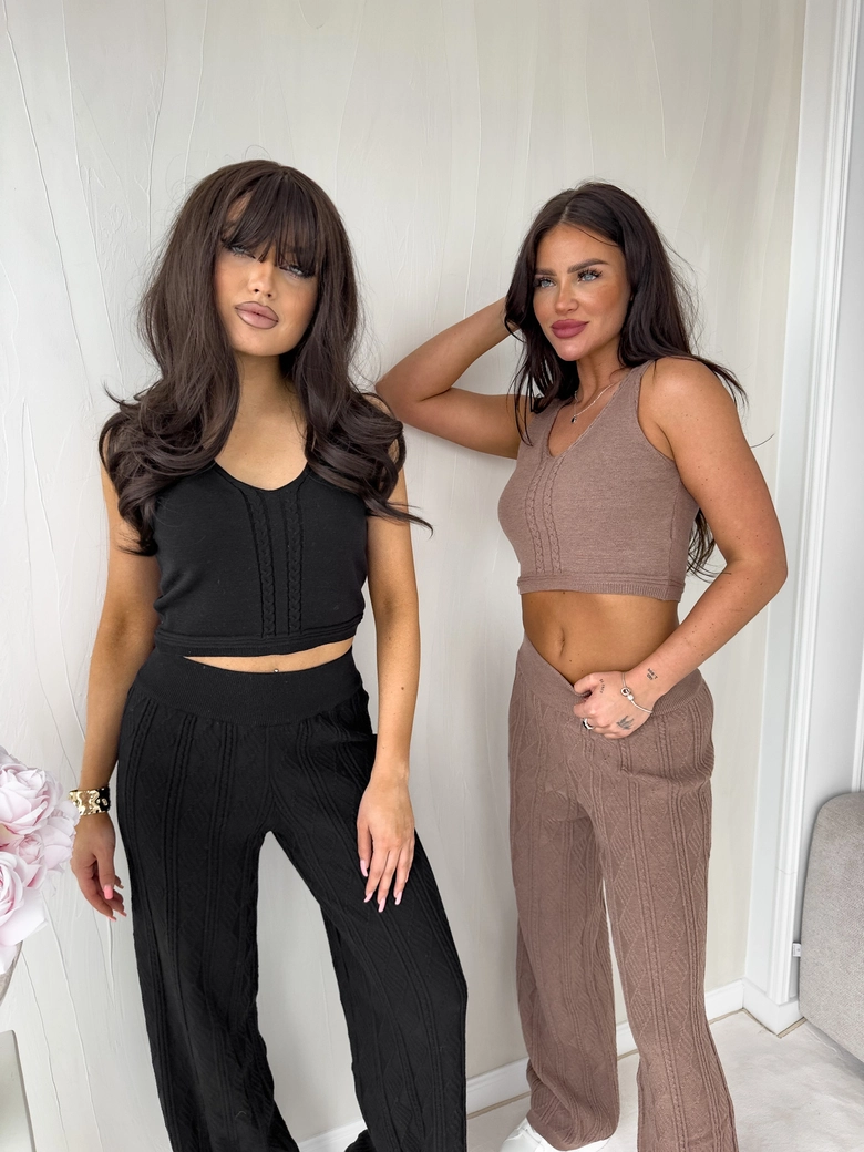 Komplet SAMIRA - czarny