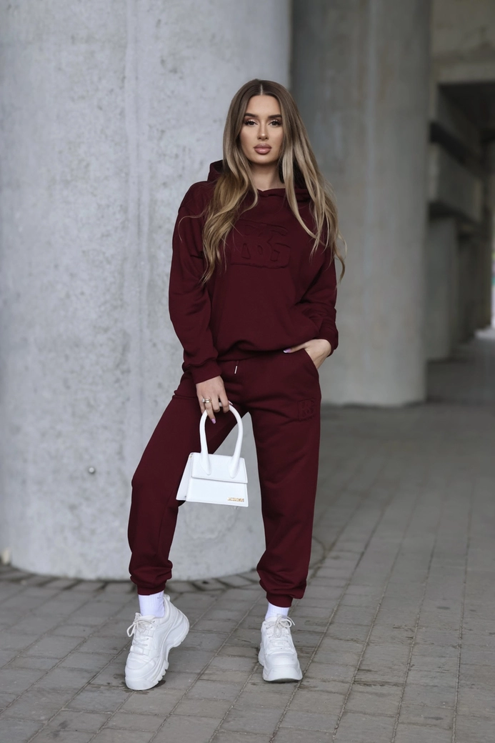 Dres damski BG Matchy | bordo