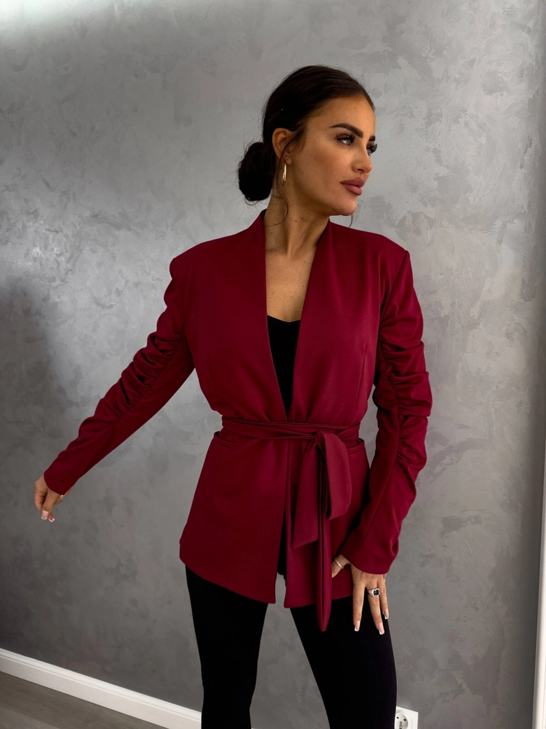 Marynarka ISABELLE – bordo R18983