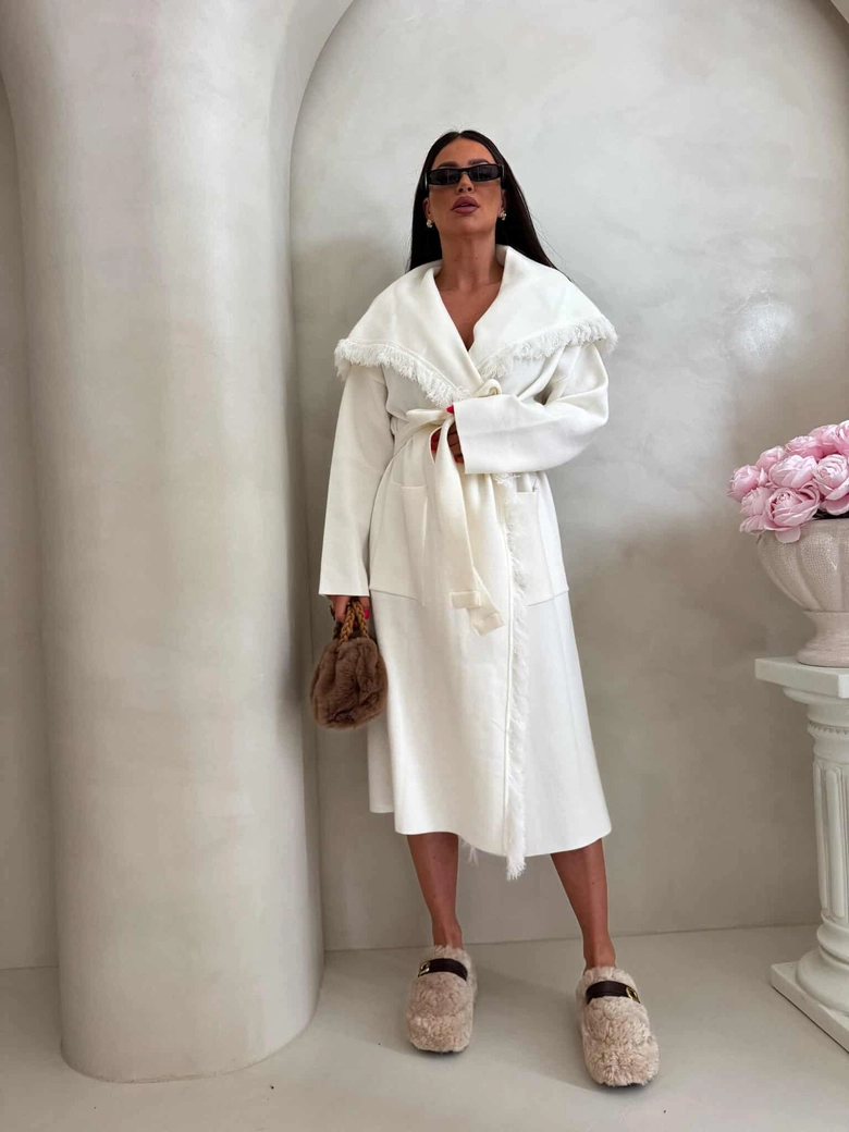 Płaszcz DIVA – ecru