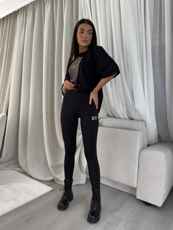 Legginsy WOW - czarne