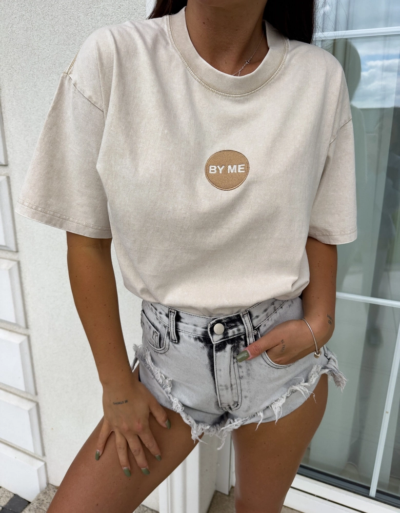 T-shirt JOJO - jasny beż