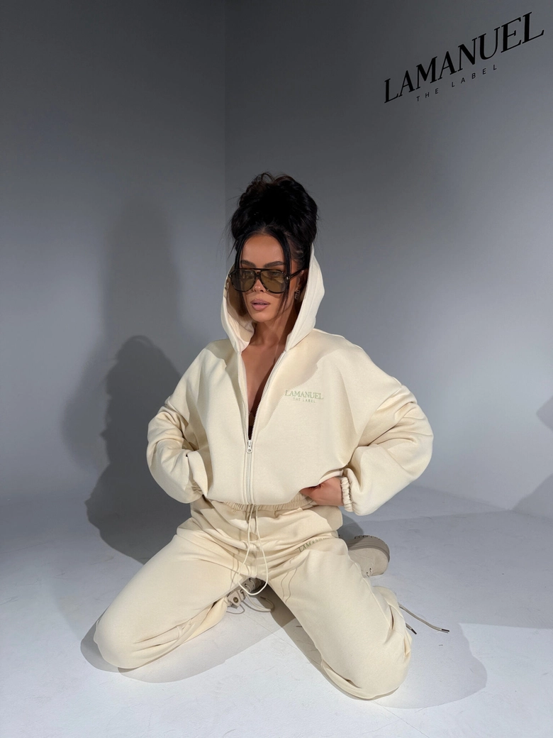 Bluza FOODIE migdał