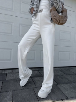 Spodnie SEVEN – ecru