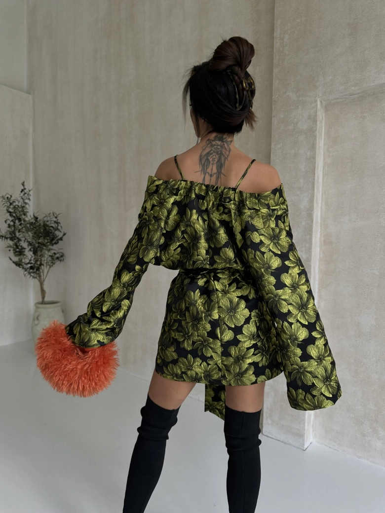 Sukienka AMARA seledyn A18759