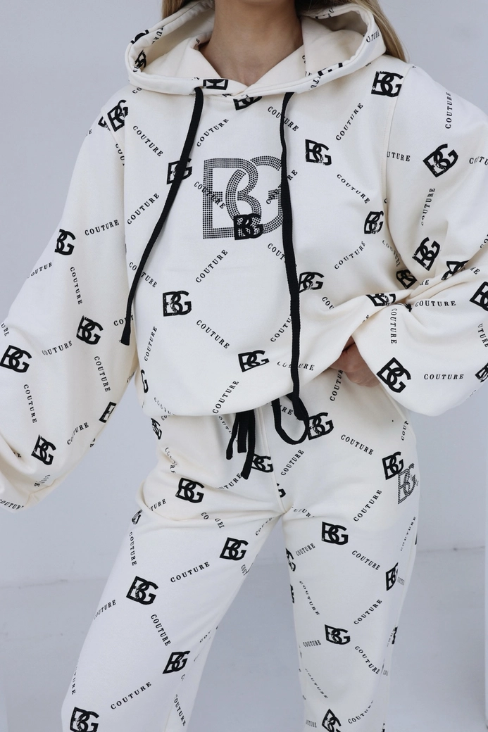 Dres damski BG Holo | wanilia-czarny