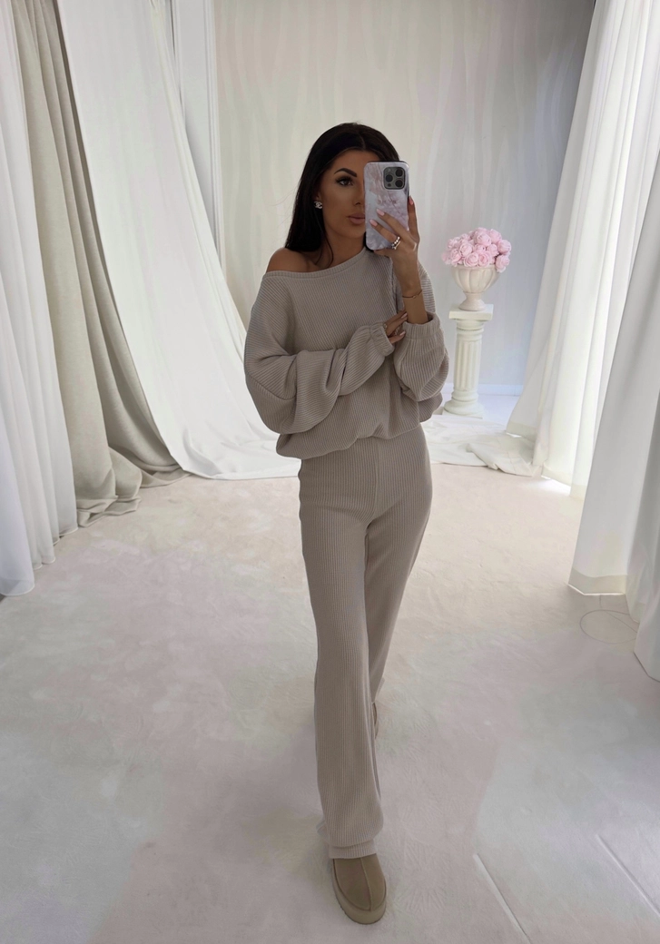 Komplet ANGEL - chłodny beż