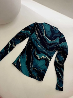 Bluzka SKIN MARMUREK – zieleń