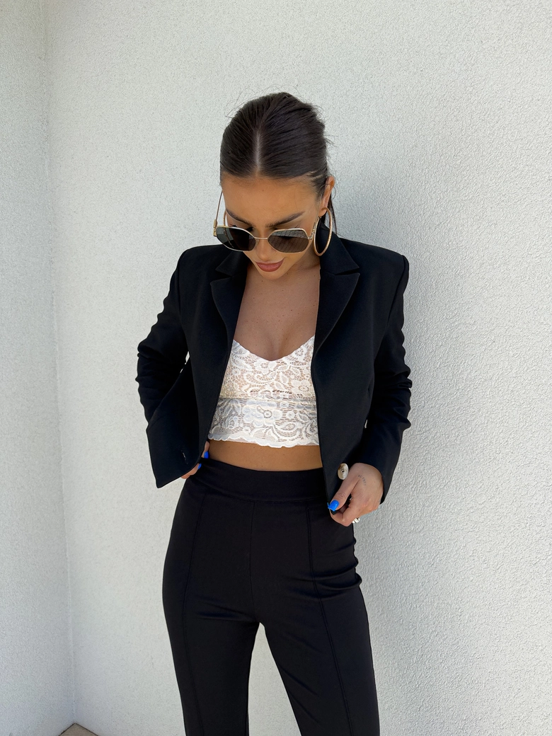 Marynarka SLIM - czarna