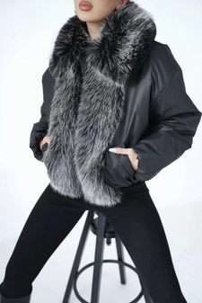 Kurtka damska BG Luxury | czarny