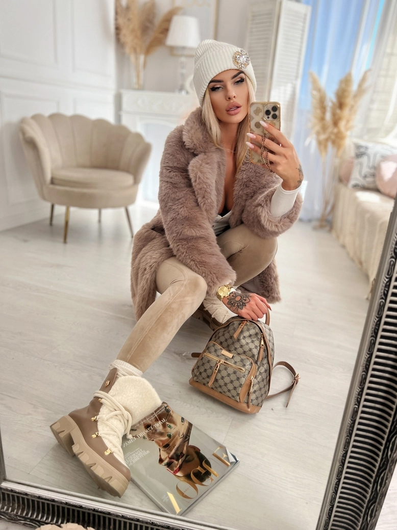 Śniegowce cappuccino Ronnie I408