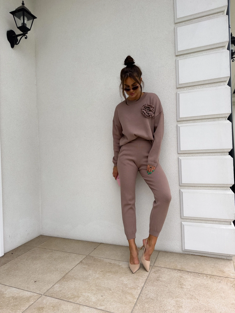 Komplet DELANI LONG – mokka N16589