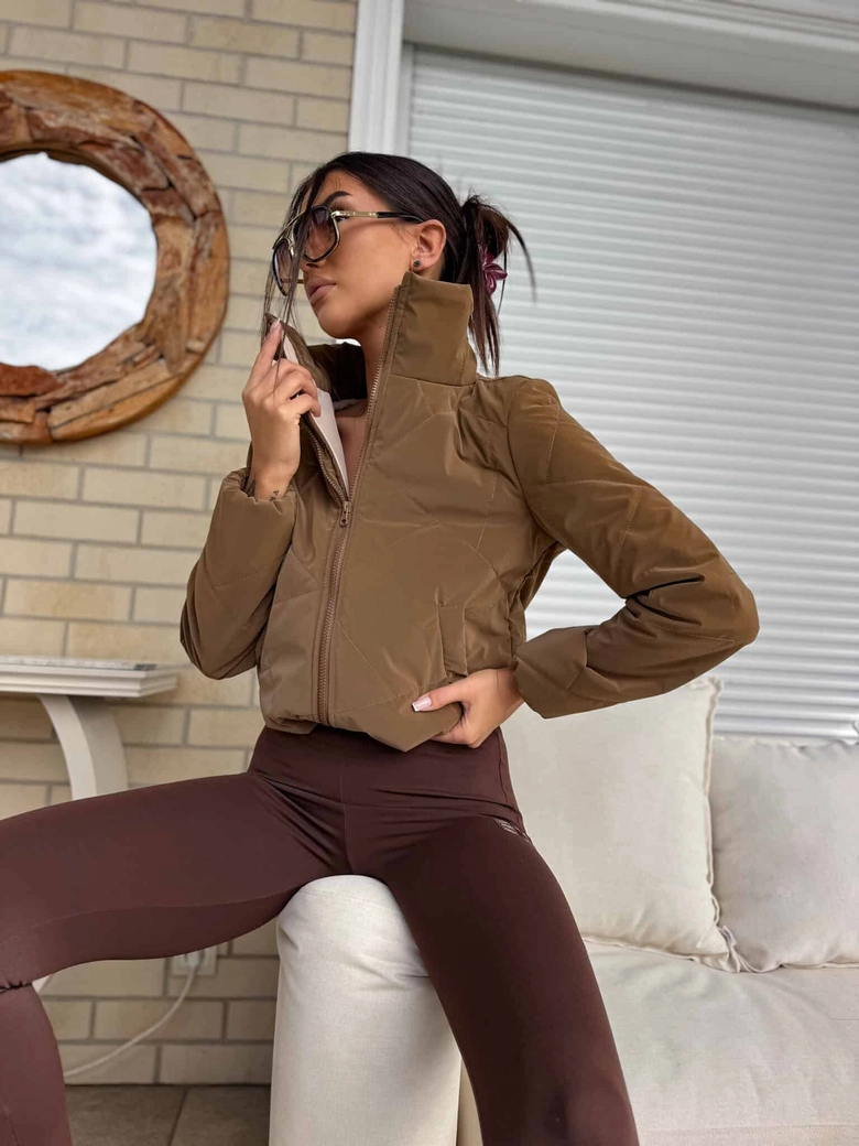 Kurtka VESTE II – brązowa