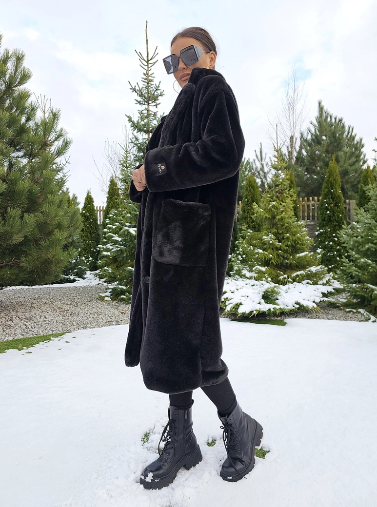 Płaszcz NOELLE czarny