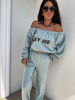 Bluza UNDER – szałwiowa