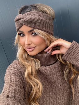 Opaska CATI - mleczna czekolada BYME18573