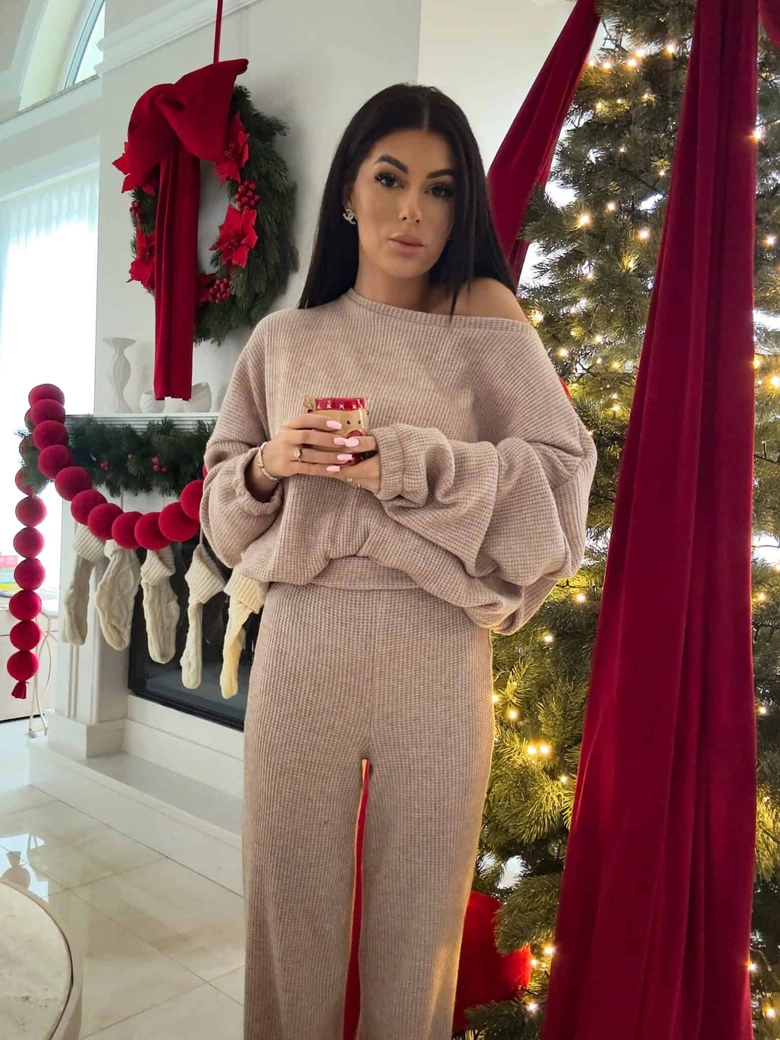 Komplet ANGEL  – miodowy