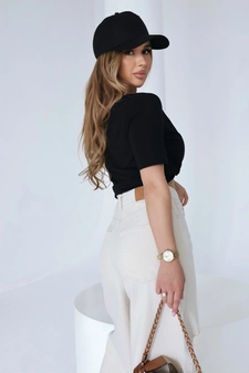 T-Shirt damski BG Real | czarny