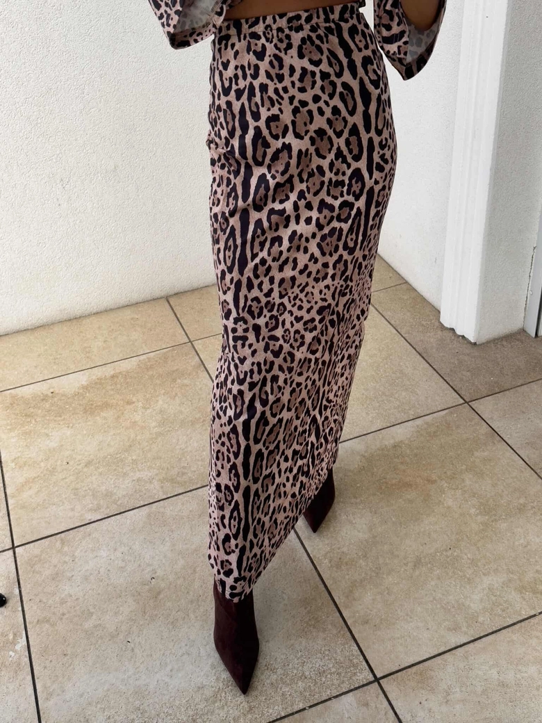 Spódnica VOGUE print – pantera