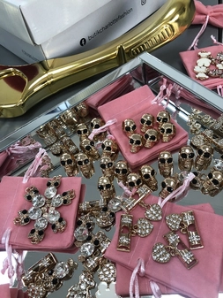 Charms zawieszka ozdoba do butów sowa X001