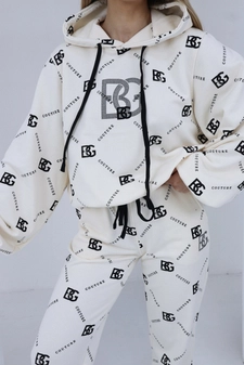 Dres damski BG Holo | wanilia-czarny