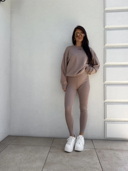 Bluza COTTON - mokka