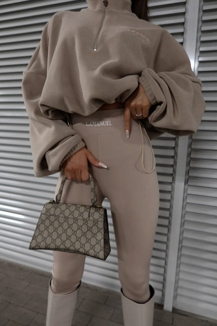 Legginsy ATTRACT beż