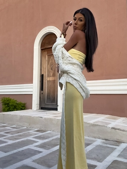 Komplet MEDUSA - żółty