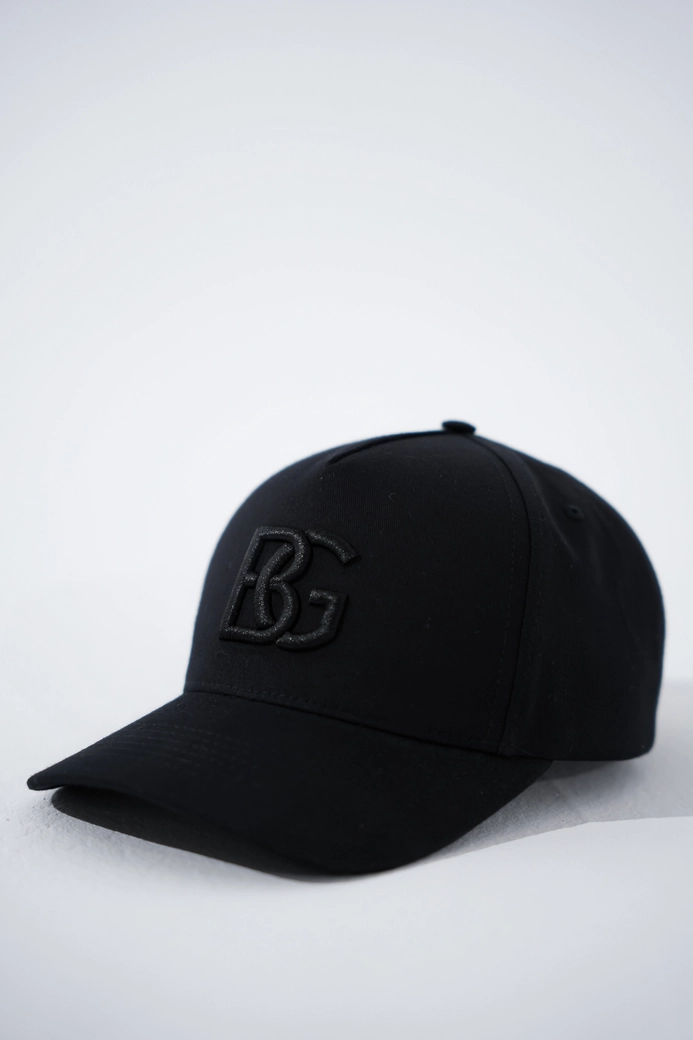 CZAPKA BG LOGO CAP | CZARNY K12899