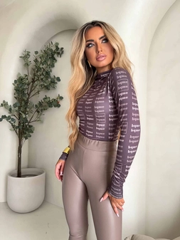 Bluzka SKIN MIU – mokka