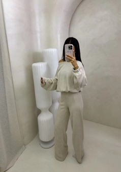 Komplet ANGEL NEW – jasny beż