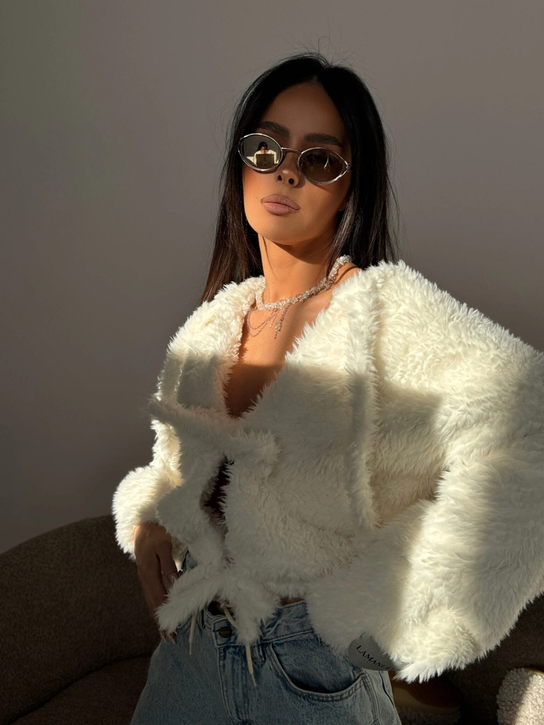 Kurtka PILLOW ecru limited