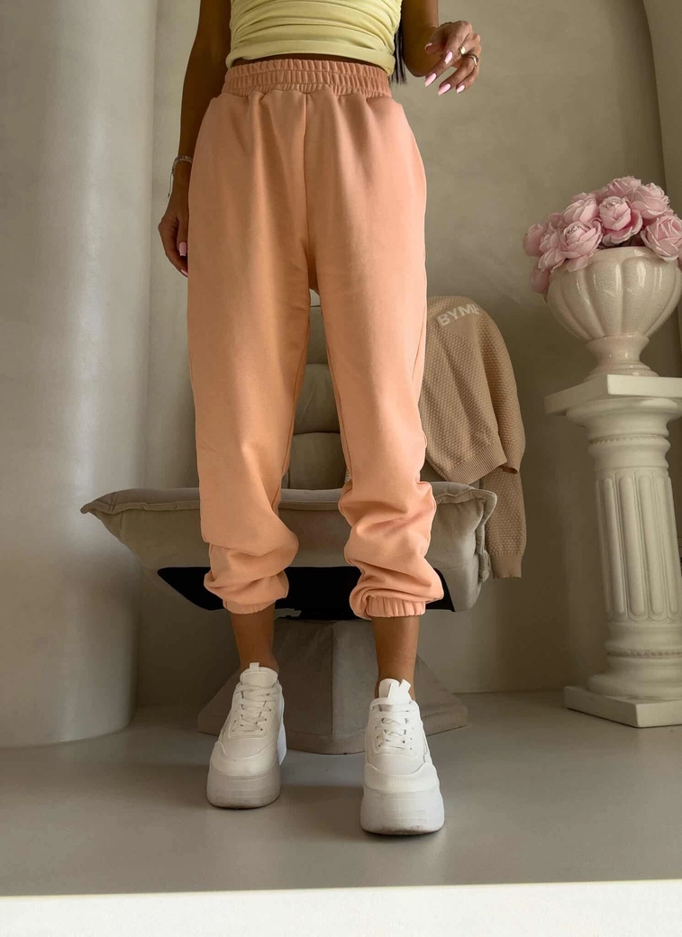 Spodnie dresowe CLASSIC - morelowe