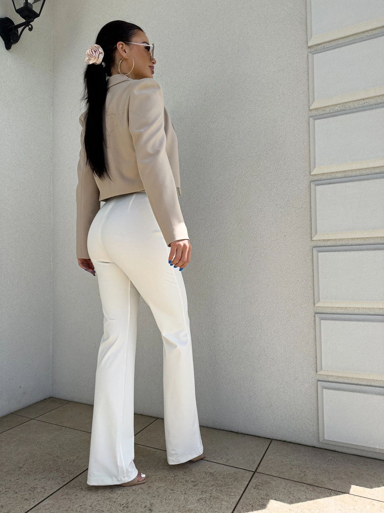 Marynarka SLIM - ciemny beż