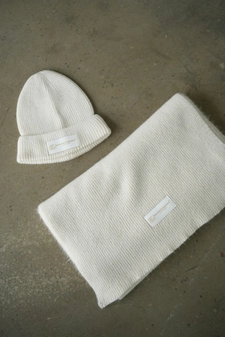 Czapka BG Teddy | waniliowy