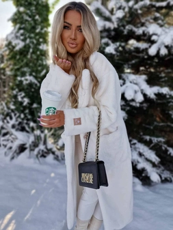 Płaszcz NOELLE – ecru DOSTĘPNY OD 03.11.2025r.