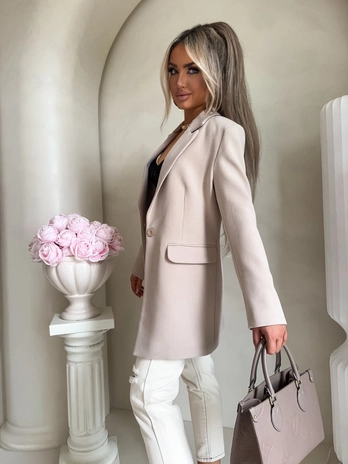 Marynarka LONG – beżowa