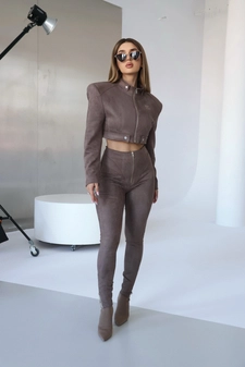 Kurtka damska BG Hell | cappuccino