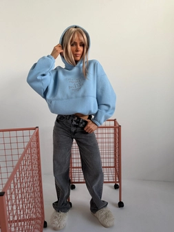 Bluza BLOW UP błękit