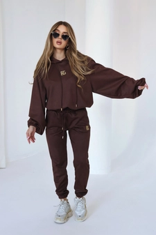 Dres damski BG Emu | czekolada