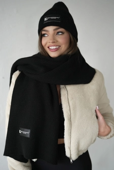 Czapka BG Teddy | czarny K17958