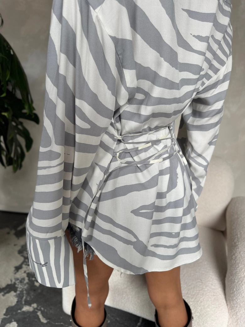 Koszula SAVANNA szara