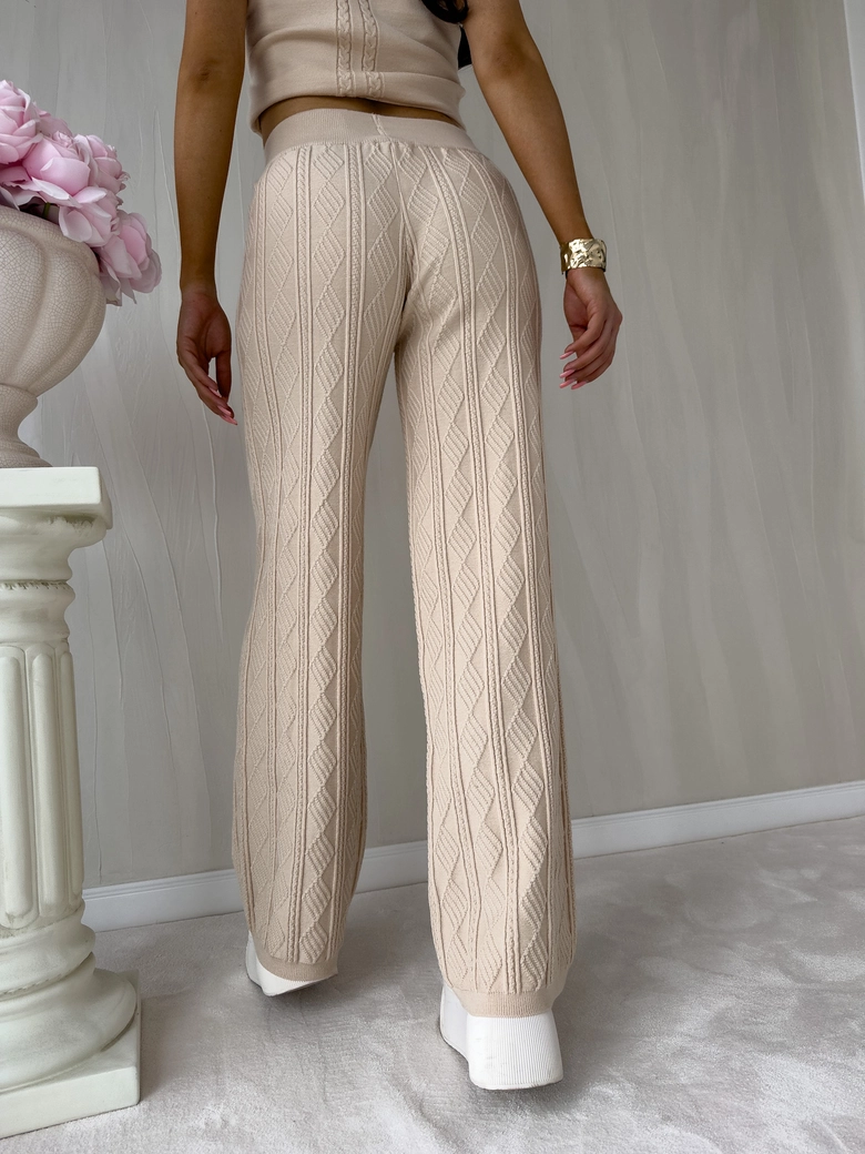 Spodnie SAMIRA - jasny beż