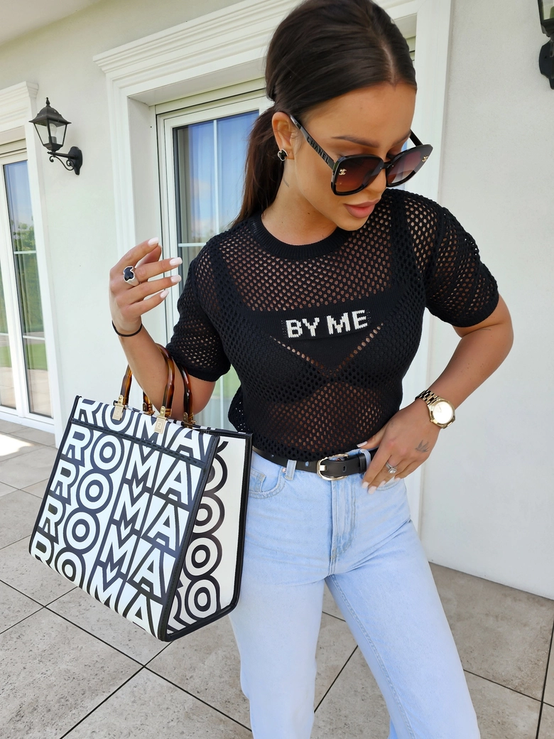 Sweter FOCUS – czarny