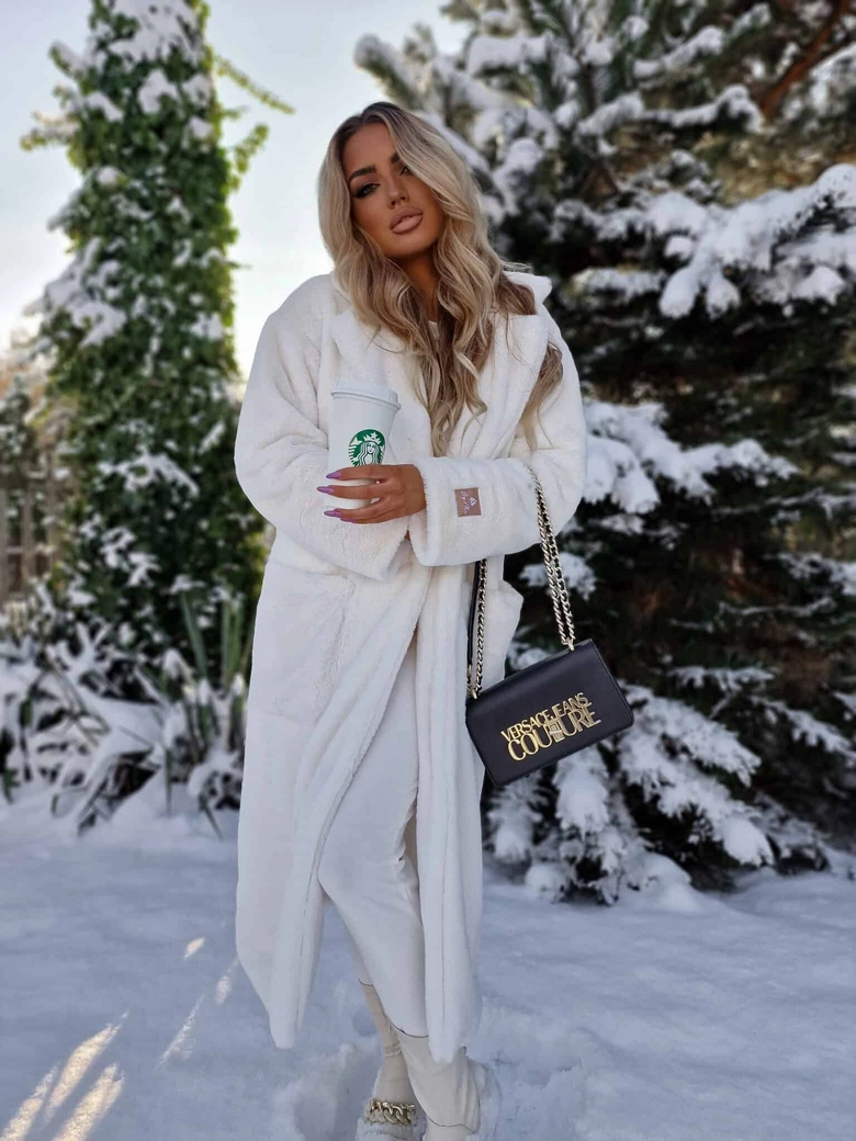 Płaszcz NOELLE – ecru DOSTĘPNY OD 03.11.2025r.