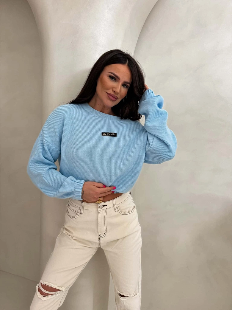 Sweter CANOA – niebieski