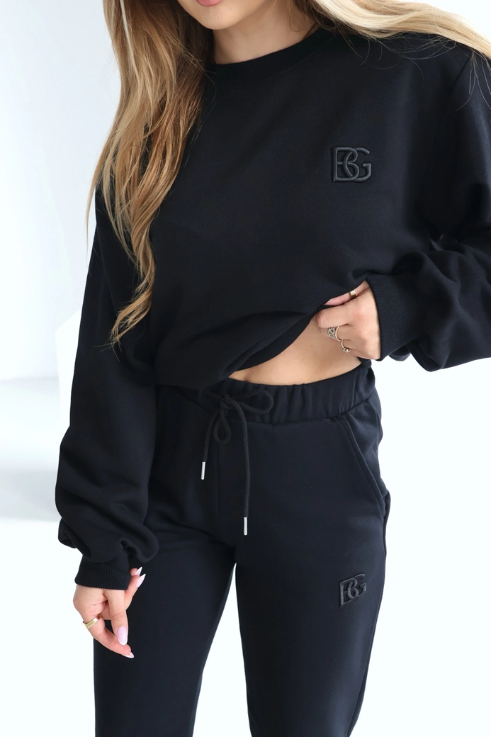 Bluza damska BG Basic | czarny